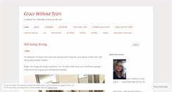 Desktop Screenshot of gracewithouttears.com